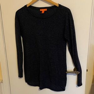 Size S Joe Fresh Navy Long Sleeved Top